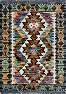 Kilim fine scendiletto 90x60 ADAMELLO TAPPETI Kilim fine scendiletto 90x60