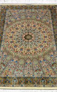 Kum Pura Seta Cupola 120x81 ADAMELLO TAPPETI Kum Pura Seta Cupola 120x81