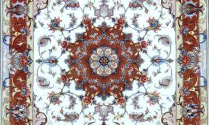 Tabriz lana seta extra fine 160x99 ADAMELLO TAPPETI Tabriz lana seta extra fine 160x99