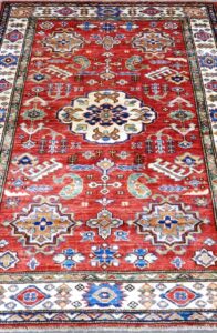 Tappeto Lesghi fine 149x98 ADAMELLO TAPPETI Tappeto Lesghi Kazak Ghazni