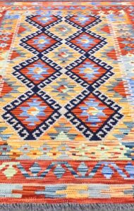 Tappeto Kilim Maimano dorato156x99 ADAMELLO TAPPETI Tappeto Kilim Maimano dorato 156x99