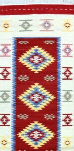 Tappeto Kilim Rosato 300x70 ADAMELLO TAPPETI Tappeto kilim Rosato 300x70