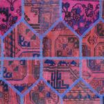 Tappeto moderno patchwork 152x102 ADAMELLO TAPPETI Tappeto moderno Patchwork persiano 152x102