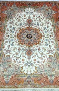 Tabriz Incantevole trama seta 300x200 ADAMELLO TAPPETI Tappeto Tabriz Incantevole trama seta extra fine Persiano