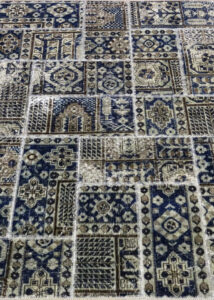 Patchwork Grigio Persiano 212x150 ADAMELLO TAPPETI Patchwork Grigio Persiano