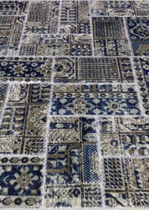 Patchwork Persiano Grigio 210x150 ADAMELLO TAPPETI Patchwork Persiano Grigio