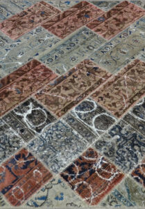 Patchwork Persiano Vintage 215x147 ADAMELLO TAPPETI Patchwork Persiano Vintage