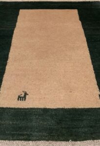 Gabbe Bordura 120x83 ADAMELLO TAPPETI Tappeto Gabbe Bordura 120x83