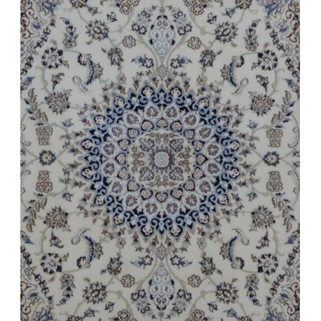 Nain extra lana seta 6fili 203x130 ADAMELLO TAPPETI Tappeto NAIN 6LA EXTRA FINE - LANA SETA cm203x130