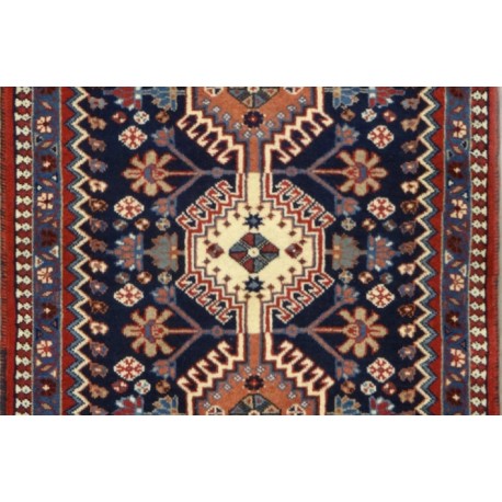 Tappeto blu Yalame 100x63 ADAMELLO TAPPETI Tappeto blu Yalame cm100x63