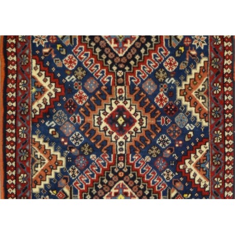 Tappeto azzurro Yalame 90x60 ADAMELLO TAPPETI Tappeto azzurro Yalame 90x60