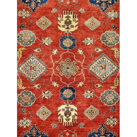 Tappeto Ghazni sotto tavolo 297x212 ADAMELLO TAPPETI Tappeto Ghazni sotto tavolo geometrico LESGHI FINE cm297x212