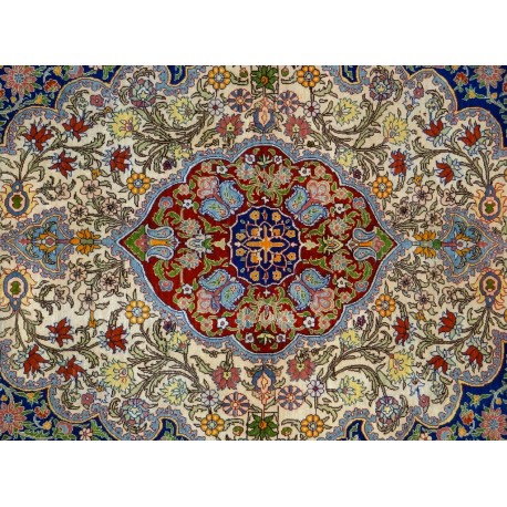 Tappeto Hereke Seta pura 138x94 ADAMELLO TAPPETI Tappeto Herekè Seta pura 138 x 94