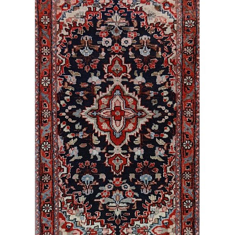 Tappeto Mehraban blu 412x92 ADAMELLO TAPPETI Tappeto Mehraban blu persiano 412x92