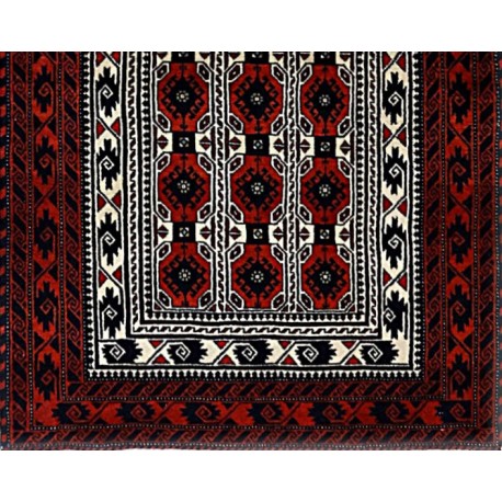 Tappeto Torkman entrata 215x105 ADAMELLO TAPPETI Tappeto Torkman entrata persiano 215x105