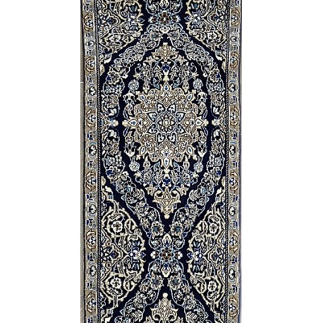 Tappeto Nain Medaglione 318x62 ADAMELLO TAPPETI Tappeto Nain Medaglione Persiano 318 x 62