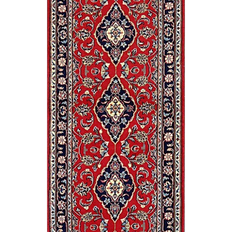 Tappeto Kashan Rosso 290x78 ADAMELLO TAPPETI Tappeto Kashan Rosso 290x78