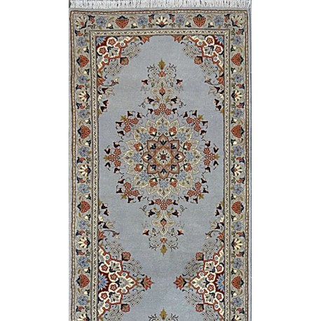 Tappeto Yazd Azzurro 250x75 ADAMELLO TAPPETI Tappeto Yazd Azzurro Persiano 250x75